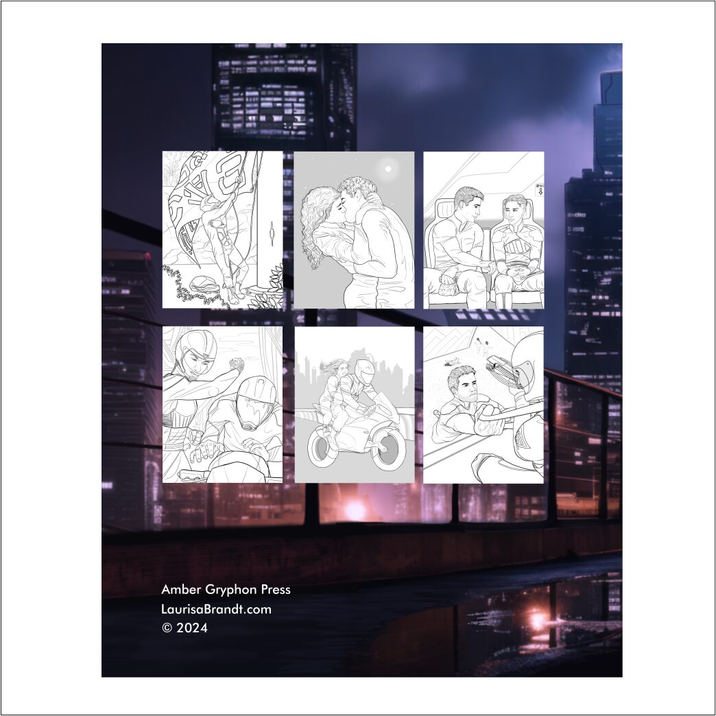 Back of coloring book sample product image