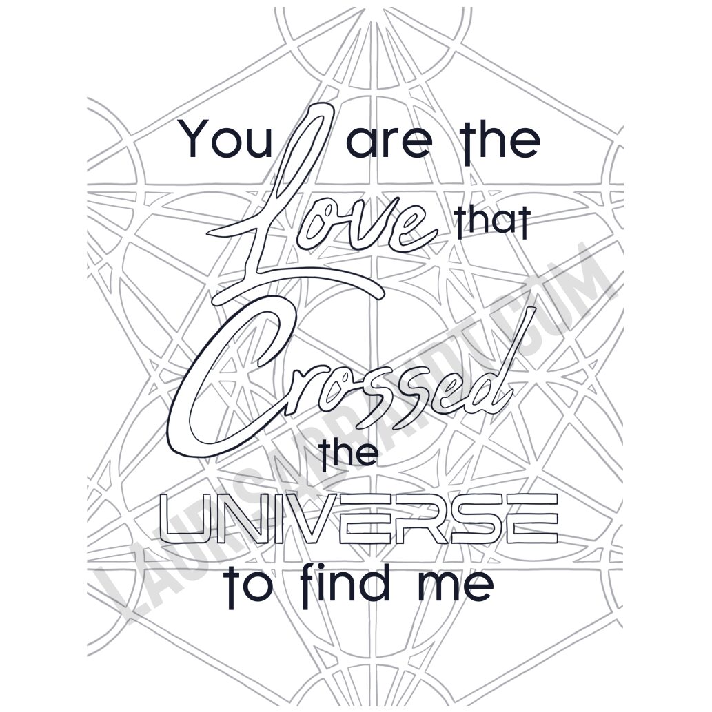Coloring book sample text page product image